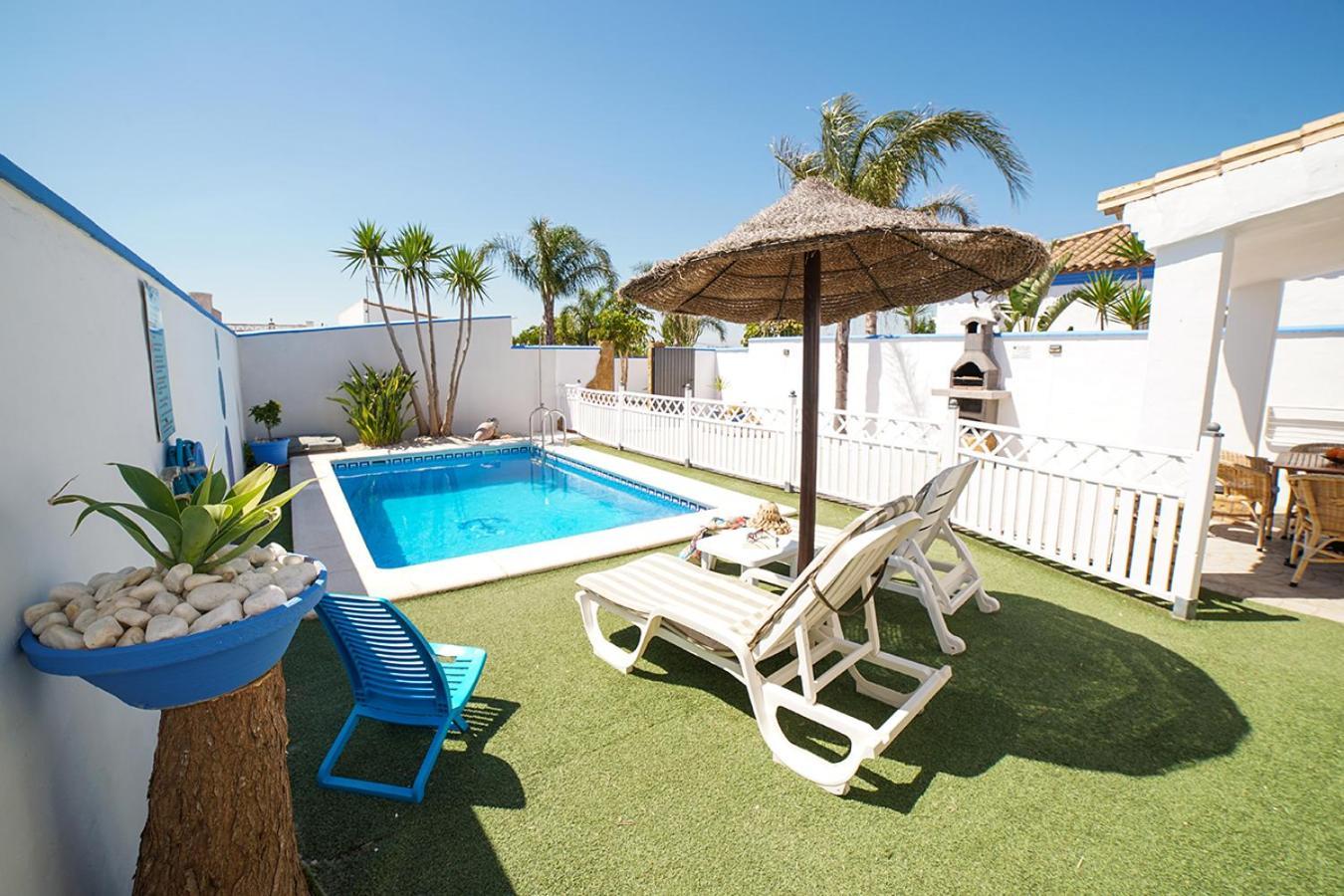 Villa Yuca Con Piscina Privada En Conil De La Frontera Exterior foto